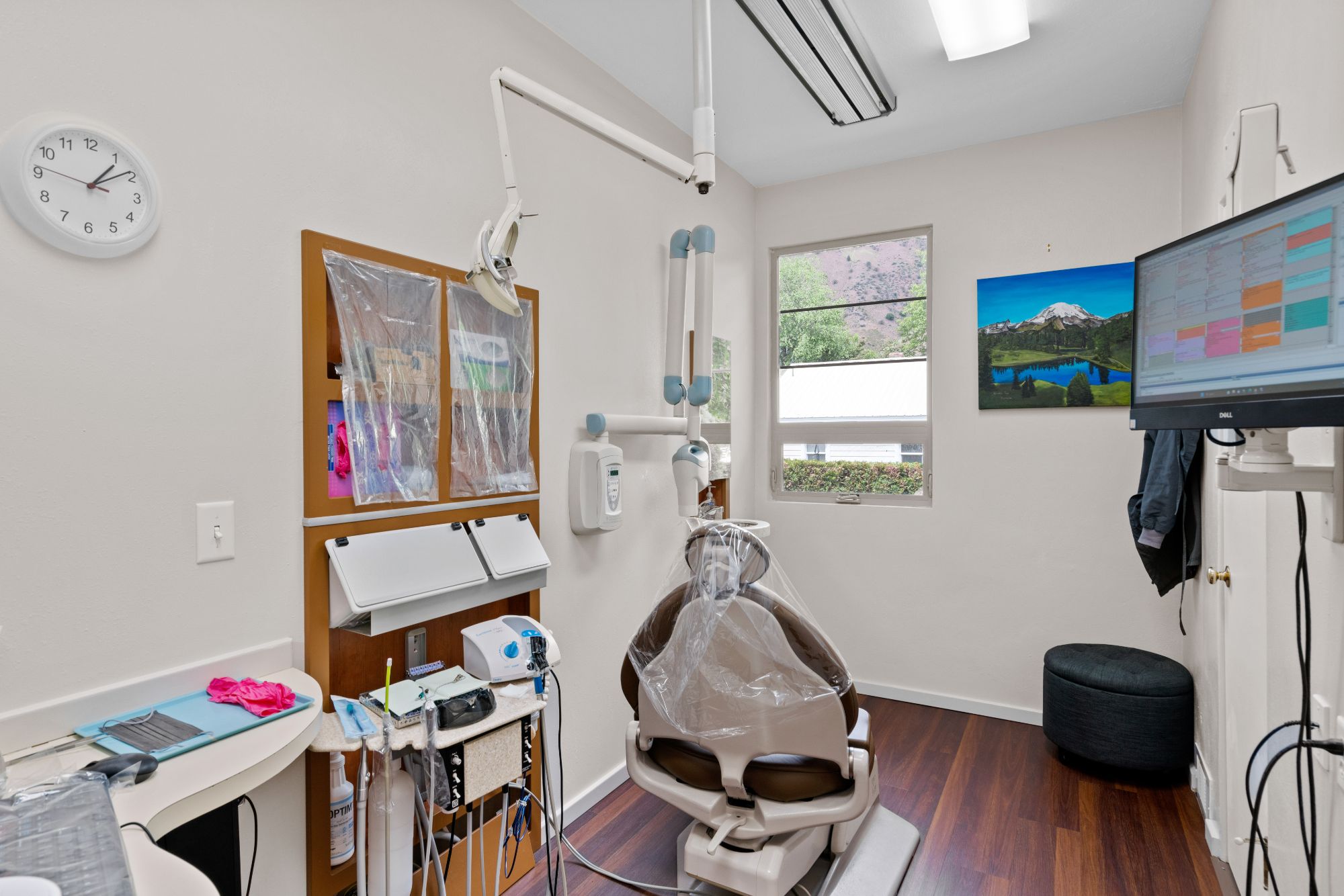 clean and modern office interior